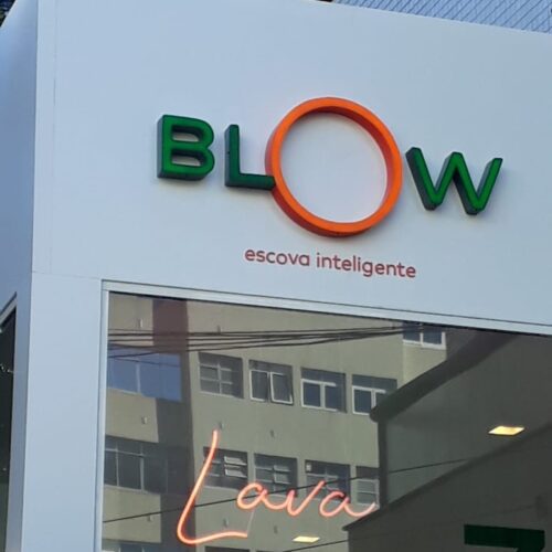 Letras caixas iluminadas em LED Porto Alegre