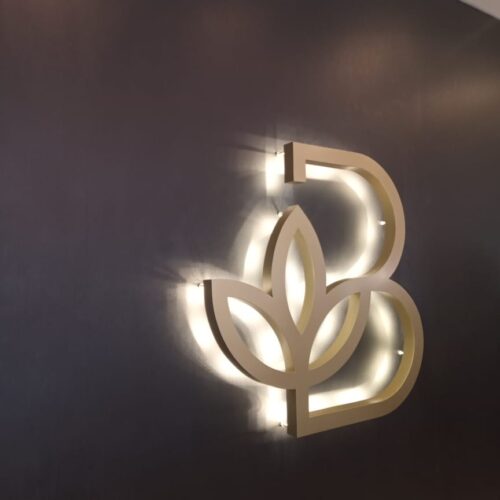 Letras caixas iluminadas em LED Gramado